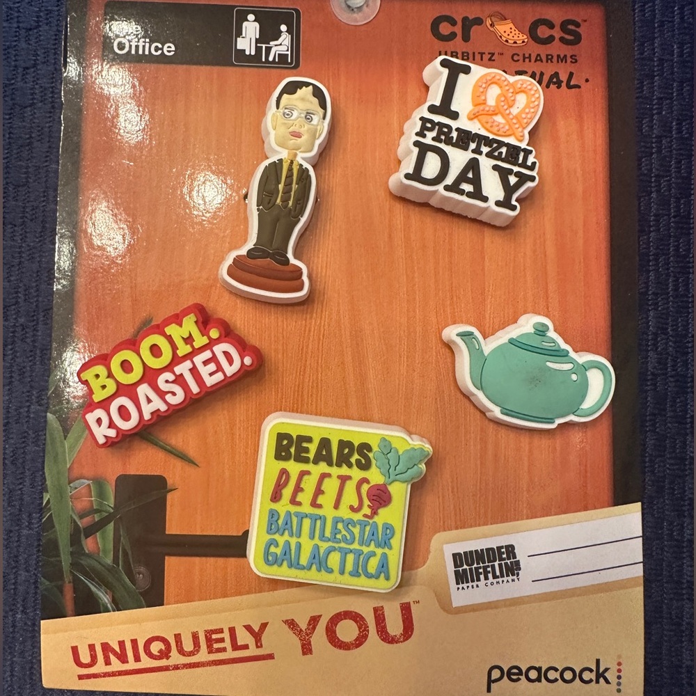 {Crocs} The Office Jibbitz set